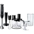 BRAUN Stabmixer "MQ 5277BK MultiQuick 5 Vario" Mixer schwarz (schwarz, grau) Stabmixer