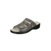 Pantolette NATURAL FEET "Ines", Damen, Gr. 38, grau, Synthetik, casual, Schuhe, mit rutschhemmenden Elementen