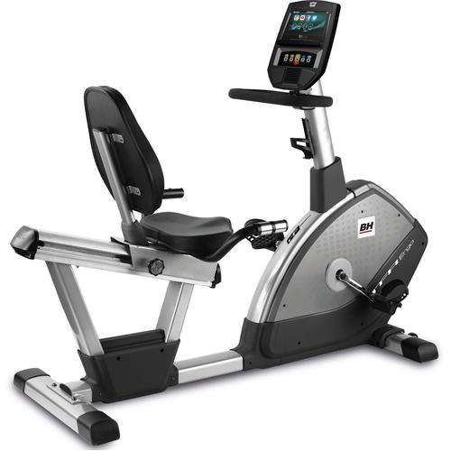 "Liege-Heimtrainer BH FITNESS ""TFR Ergo TFT H650TFT"" Heimtrainer grau (grau, schwarz) Heimtrainer"