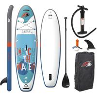 SUP-Board F2 Surfer Kid Wassersportboards Gr. 8,2 250 cm, blau Stand Up Paddle