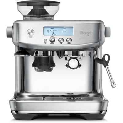 SAGE Espressomaschine "»The Barista Pro, SES878BSS4EEU1«", silber (edelstahlfarben), 2 Tasse(n), Kaffeemaschinen, Gebürstetes Edelstahl Image