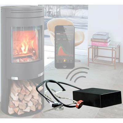 Bluetooth-Modul ADURO "Smart Response", schwarz, B:10cm H:2,8cm, Funksteuerungsmodule, für alle Kaminöfen von Aduro geeignet