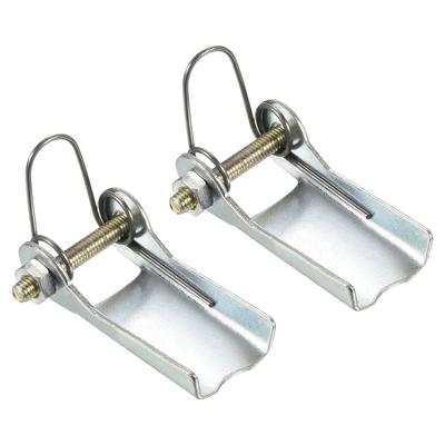 2pcs 1.3'' Replacement Hooks Latch, Metal Receiver Hitch for Trailer, Silver