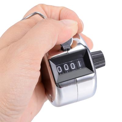 Hand Tally Counter 4 Digit Tally Counter Mechanical Palm Click Counter