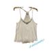 American Eagle Outfitters Tops | American Eagle White Tank With Stone Across Top | Color: White | Size: M