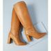 Anthropologie Shoes | New In The Box Anthropologie Boots | Color: Brown/Tan | Size: 39