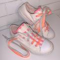 Converse Shoes | Converse Girls Sparkle Double Laces Cream Pink Size 1 | Color: Pink/White | Size: 1g
