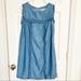 Anthropologie Dresses | Anthropologie | Philosophy | Tencel Blue Dress | Color: Blue/White | Size: S
