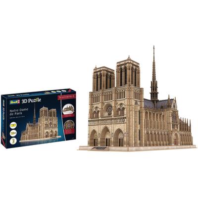 3D-Puzzle REVELL "Notre Dame de Paris" Puzzles braun Kinder