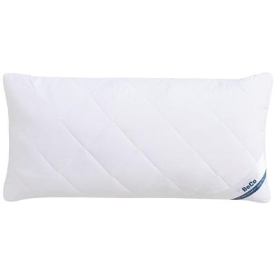 Microfaserkissen BECO "Medibett, Kopfkissen", weiß, B:40cm L:80cm, Bezug: 100% Polyester. Füllung: 100% Polyester, Kopfkissen, Kissen 40x80 cm, 80x80cm, Allergiker geeignet (Hausstauballergiker) Image