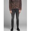 Slim-fit-Jeans JACK & JONES "JJIGLENN JJORIGINAL CB 774 NOOS", Herren, Gr. 34, Länge 30, grau (grau denim), Denim/Jeans, Obermaterial: 70% Baumwolle, 28% Polyester, 2% Elasthan, Abriebeffekte, modisch, slim fit knöchellang, Jeans
