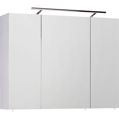 Spiegelschrank SAPHIR "3040", weiß, B:90cm H:74cm T:20cm, Melamin, Schränke, Breite 90 cm Image