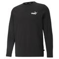 Trainingsshirt PUMA "Essentials Langarm-Shirt Herren" Gr. M, schwarz (black) Herren Shirts Langarm