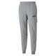 Sporthose PUMA "Essentials Cargo-Hose Herren" Gr. L, Normalgrößen, grau (medium gray heather) Herren Hosen