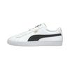 Sneaker PUMA "Basket Classic XXI Sneaker Erwachsene", Gr. 42, schwarz-weiß (weiß schwarz), Obermaterial: Leder; Futter: Textil; Innensohle: Textil; Laufsohle: Gummi, Schuhe
