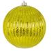 Vickerman 696408 - 8" Lime Shiny Mercury Lined Ball Christmas Tree Ornament (N162573)