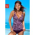 Bügel-Tankini H.I.S Gr. 46, Cup E, lila (lila, bedruckt) Damen Bikini-Sets Ocean Blue