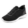 Sneaker LASCANA, Damen, Gr. 35, schwarz, Obermaterial: 100% Textilmaterial. Futter: 100% Textilmaterial. Decksohle: 100% Textilmaterial. Laufsohle: 100% Synthetik, unifarben, sportlich, Schuhe, Schnürhalbschuh, Halbschuh, Freizeitschuh ultraleicht...