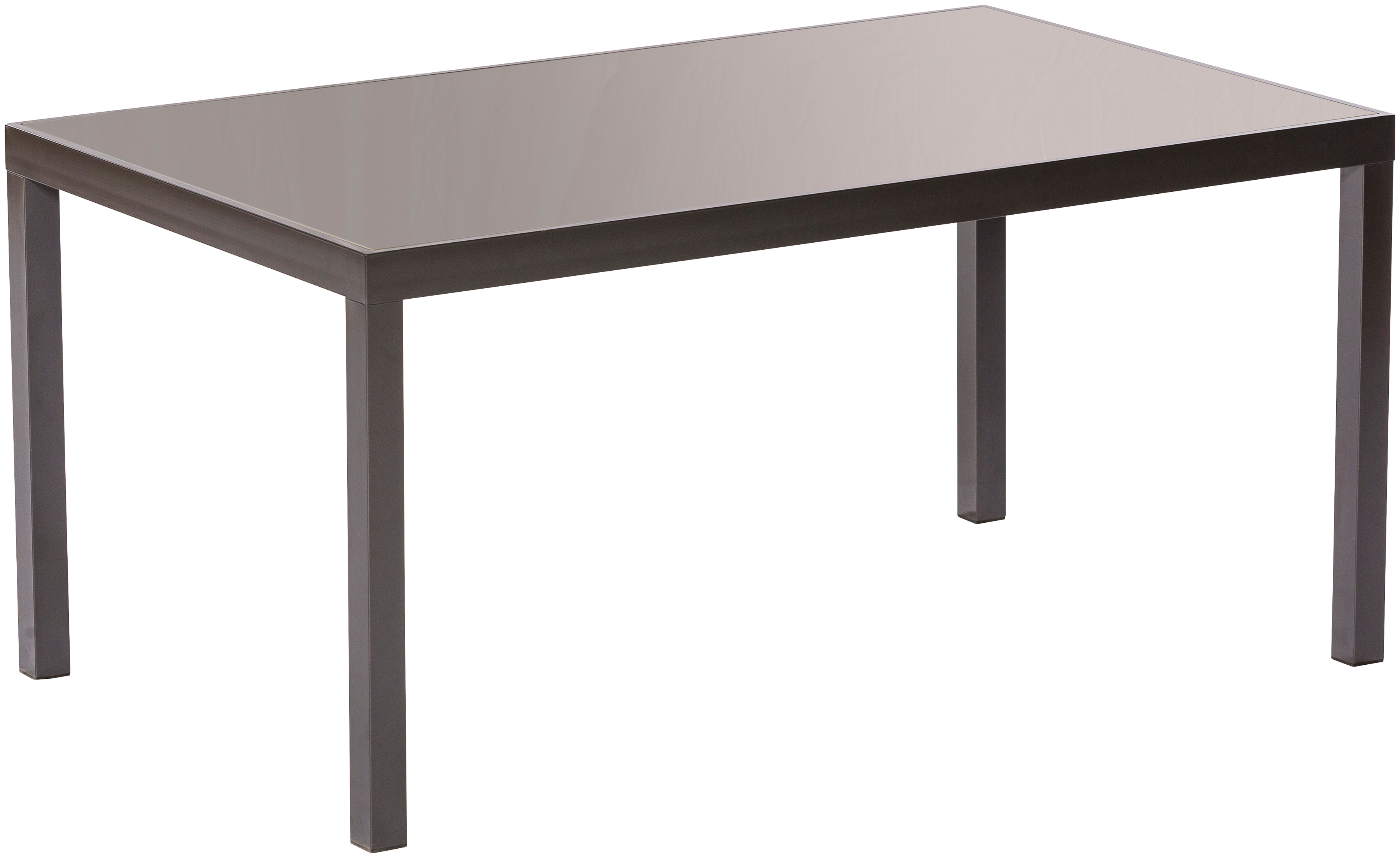 Gartentisch MERXX "Trivero Deluxe", grau, B:90cm H:72cm T:150cm, Tische, Gartentisch, 90x150 cm