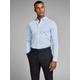 Businesshemd JACK & JONES "PARMA" Gr. S (44/46), N-Gr, blau (hellblau) Herren Hemden Langarm