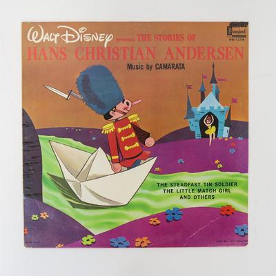 Disney Media | 1965 Walt Disney The Stories Of Hans Christian Andersen Lp Vinyl Record Dq-1276 | Color: Orange/Purple | Size: Os