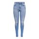 ONLY Damen ONLPOWER Life MID Push UP SK REA934 NOOS Jeans, Special Bright Blue Denim, XXXL / 30