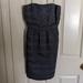 J. Crew Dresses | J. Crew Ginny Rugby Dress Strapless | Solid Gray, Size 0 | Color: Gray | Size: 0