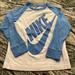 Nike Shirts & Tops | Nike Boys Long Sleeve Shirt. Size L(7) | Color: Blue/White | Size: L(7)