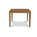 Cateline 39 inch Square Teak Outdoor Dining Table - 39 x 29.5 x 39