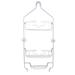 Kenney Rust-Proof Aluminum 3-Tier Hanging Shower Caddy - Matte Grey