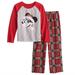 Disney Pajamas | Disney's Minnie Mouse Girls Pajama Set, Size 4 | Color: Gray/Red | Size: 4g