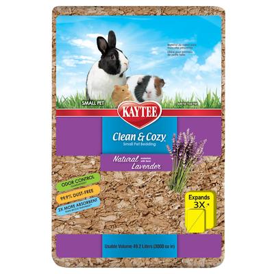 Kaytee Clean & Cozy Natural Bedding with Lavender, 49.2 Liter