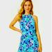 Lilly Pulitzer Dresses | Lilly Pulitzer Gianni Skort Romper In Turtle Villa | Color: Blue | Size: S