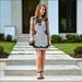 Anthropologie Dresses | Anthropologie Postmark Filigree Tunic Sheath Dress | Color: Black/White | Size: S