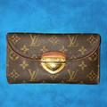 Louis Vuitton Accessories | Authentic Louis Vuitton Eugenie Wallet | Color: Gold/Red | Size: Os