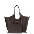 TOD´S Damen Shopper T TIMELESS MEDIUM aus Leder, braun, Einheitsgröße