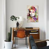 East Urban Home 'Michael Jackson' Graphic Art Print on Canvas, Cotton in Black/Brown/White | 18 H x 12 W x 1.5 D in | Wayfair