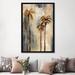 East Urban Home 'Palm Trees I' Graphic Art Print on Wrapped Canvas, Cotton in Brown/Green/White | 26 H x 18 W in | Wayfair