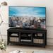 Latitude Run® Jensen Entertainment Center for TVs up to 65" Wood in Black | Wayfair 4518FE3F7F2D4316B788B3EDC44346DD