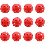 GSE Games & Sports Expert 12-Pack Airflow Hollow Practice Golf Balls, Limited Flight Golf Training Balls in Red | Wayfair OS-4006