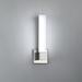Orren Ellis Forgey 1 - Light LED Armed Sconce Glass/Metal in Gray | 15 H x 4.5 W x 3.13 D in | Wayfair 461DEC4AD0314F1586A7EFBEF966BD7C