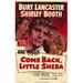 Posterazzi Come Back Little Sheba Movie Poster (11 X 17) - Item # MOVCD5961 Paper in Gray/Red | 17 H x 11 W in | Wayfair