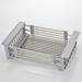 Umber Rea Danzler Stainless Steel In Sink Dish Rack Stainless Steel in Gray | 3.54 H x 18.58 W x 8.85 D in | Wayfair 01DQY7454KH94FIY05G