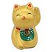 World Menagerie Sachso Japanese Good Luck & Fortune Charm Beckoning Cat Maneki Neko w/ Baby Bib Miniature Figurine Resin | Wayfair