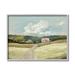 August Grove® Road Leading Home Landscape by Ziwei Li - Graphic Art on Canvas in Green | 16 H x 20 W x 1.5 D in | Wayfair