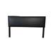 Ebern Designs Taryiah Solid Wood Panel Headboard Faux Leather/Upholstered in Black | 36 H x 72 W in | Wayfair 0E3BF13FD5174F19AD2A2230C4D2493E