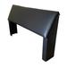 Ebern Designs Taryiah Solid Wood Panel Headboard Faux Leather/Upholstered in Black | 36 H x 72 W in | Wayfair F53D98BAFF254487ABDEBF03CBA649B3