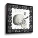 The Holiday Aisle® Arsenic & Anatomy V - Graphic Art on Canvas Canvas, Linen in White | 14 H x 14 W x 2 D in | Wayfair