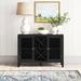 42.25" Wide Sideboard Wood in Black Laurel Foundry Modern Farmhouse® | 30.25 H x 42.25 W x 11.75 D in | Wayfair ADA7406628F44836966206B429C763B7