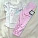 Nike Matching Sets | Girl’s Nike Sweatpants And Tee Set | Color: Pink/White | Size: 2tg